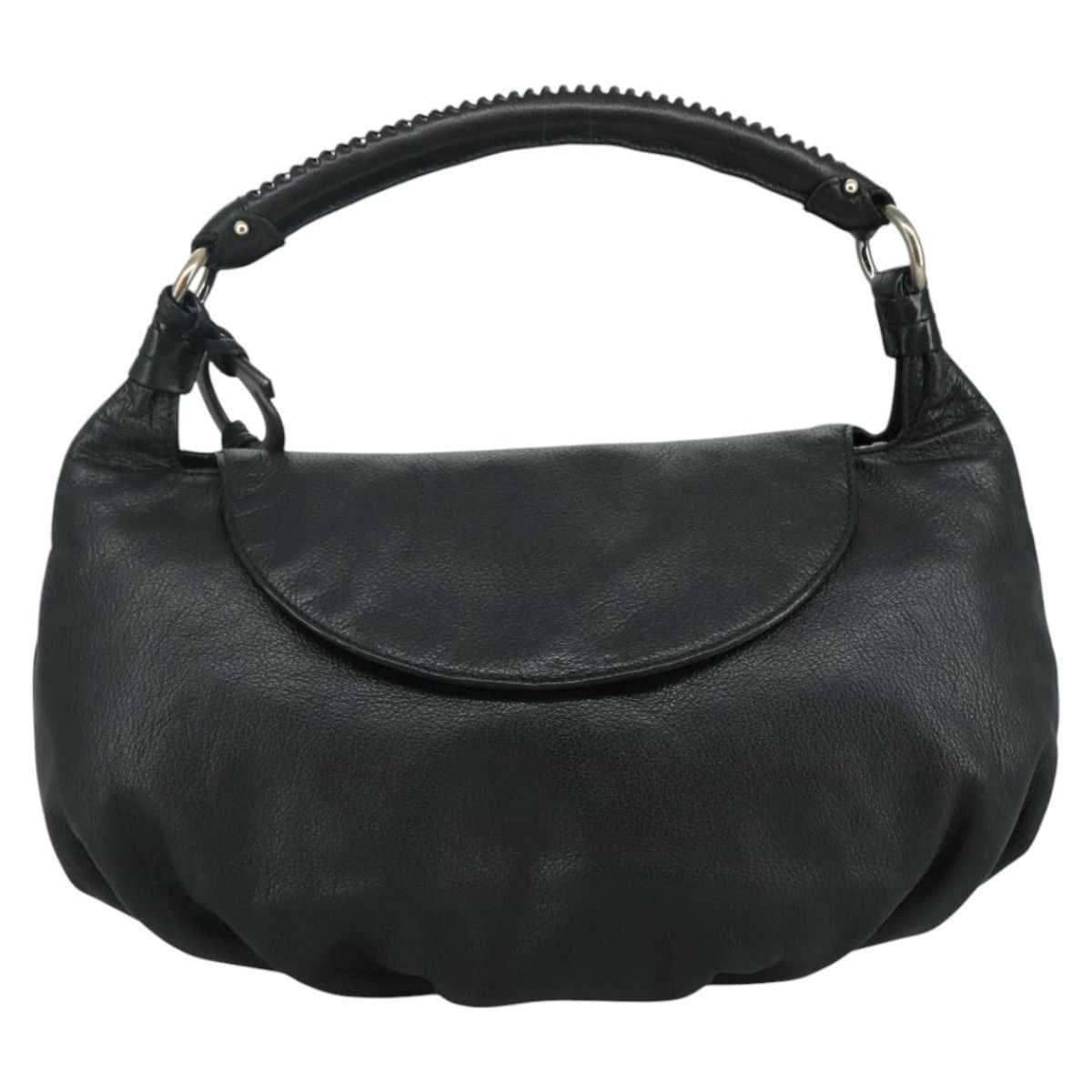 Salvatore Ferragamo Salvatore Ferragamo Flap Handbag Leather Size ONE SIZE - 14 Thumbnail