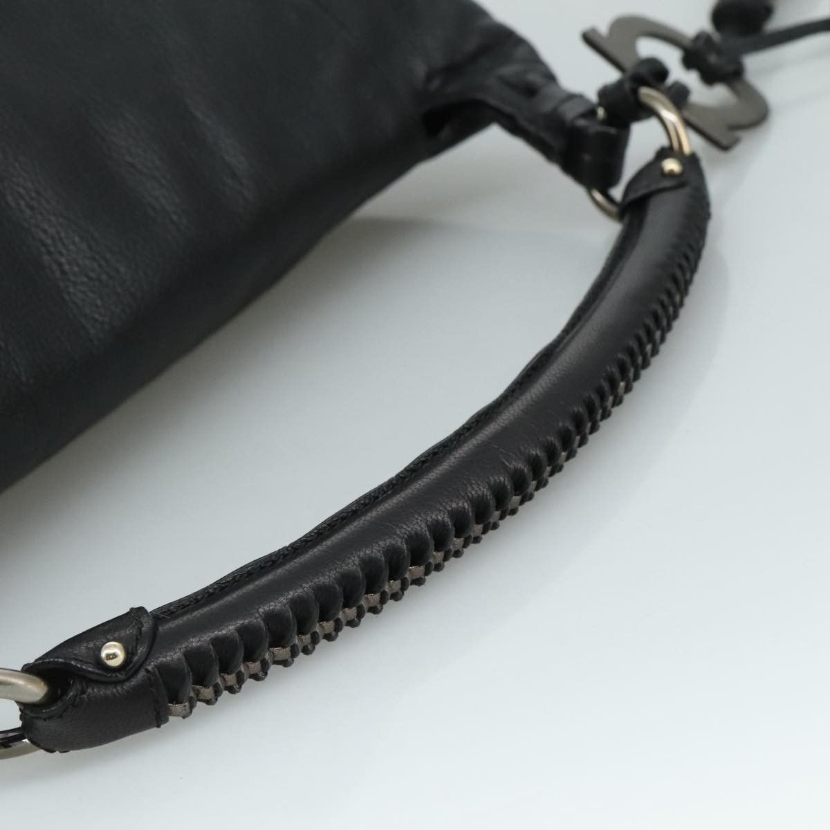 Salvatore Ferragamo Salvatore Ferragamo Flap Handbag Leather Size ONE SIZE - 8 Thumbnail