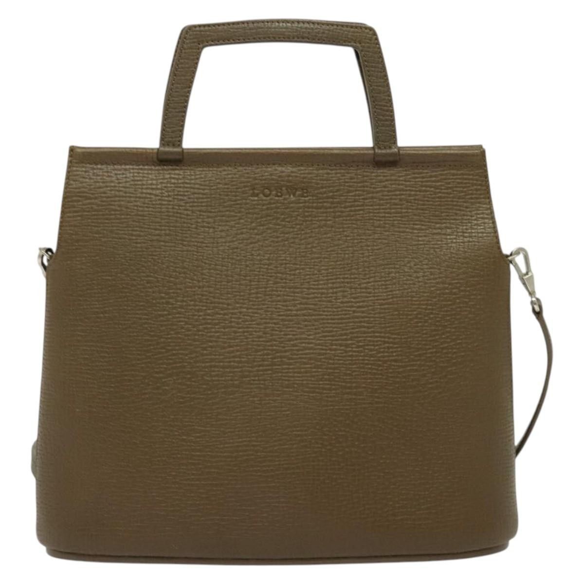 Loewe Loewe Vintage Handbag Leather Size ONE SIZE - 17 Thumbnail