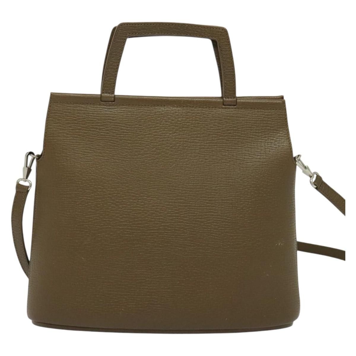 Loewe Loewe Vintage Handbag Leather Size ONE SIZE - 2 Thumbnail