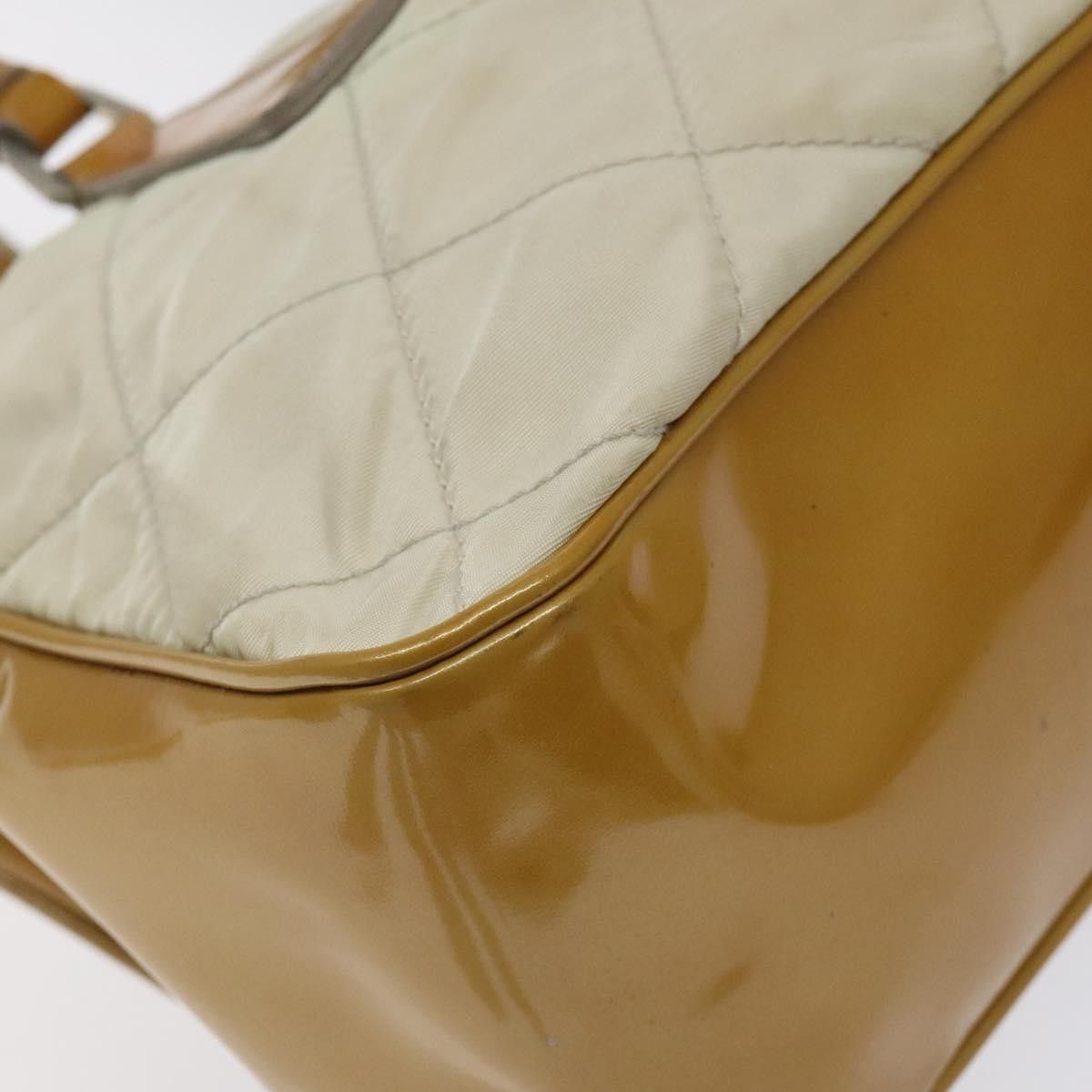 Prada Prada Vintage Shoulder Bag Nylon and Patent Leather Size ONE SIZE - 10 Thumbnail