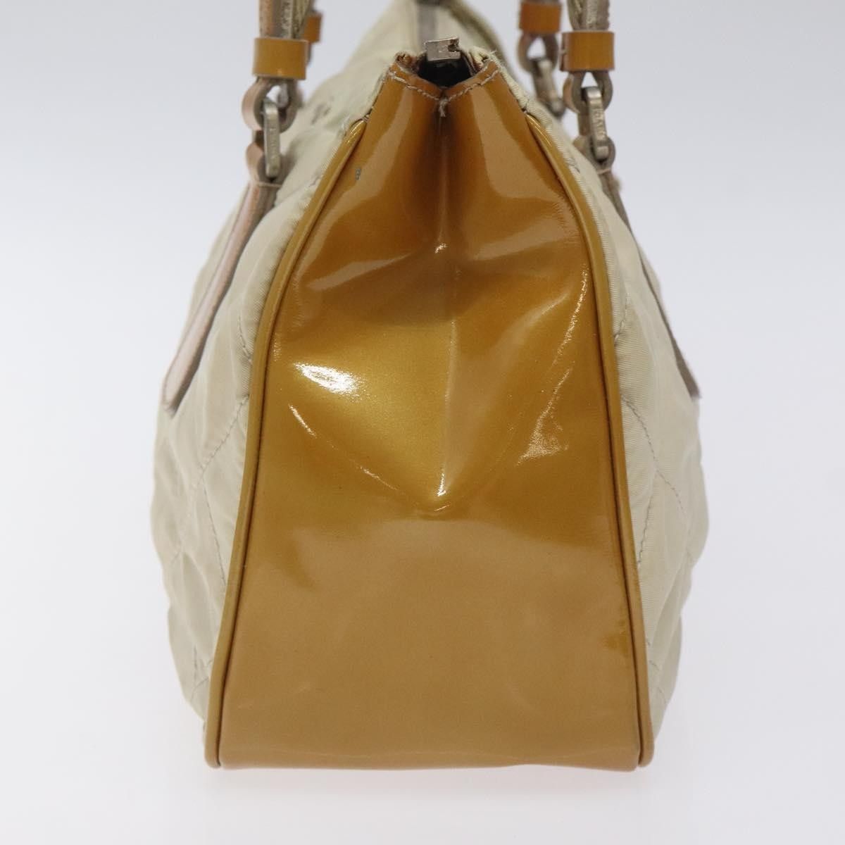 Prada Prada Vintage Shoulder Bag Nylon and Patent Leather Size ONE SIZE - 4 Thumbnail