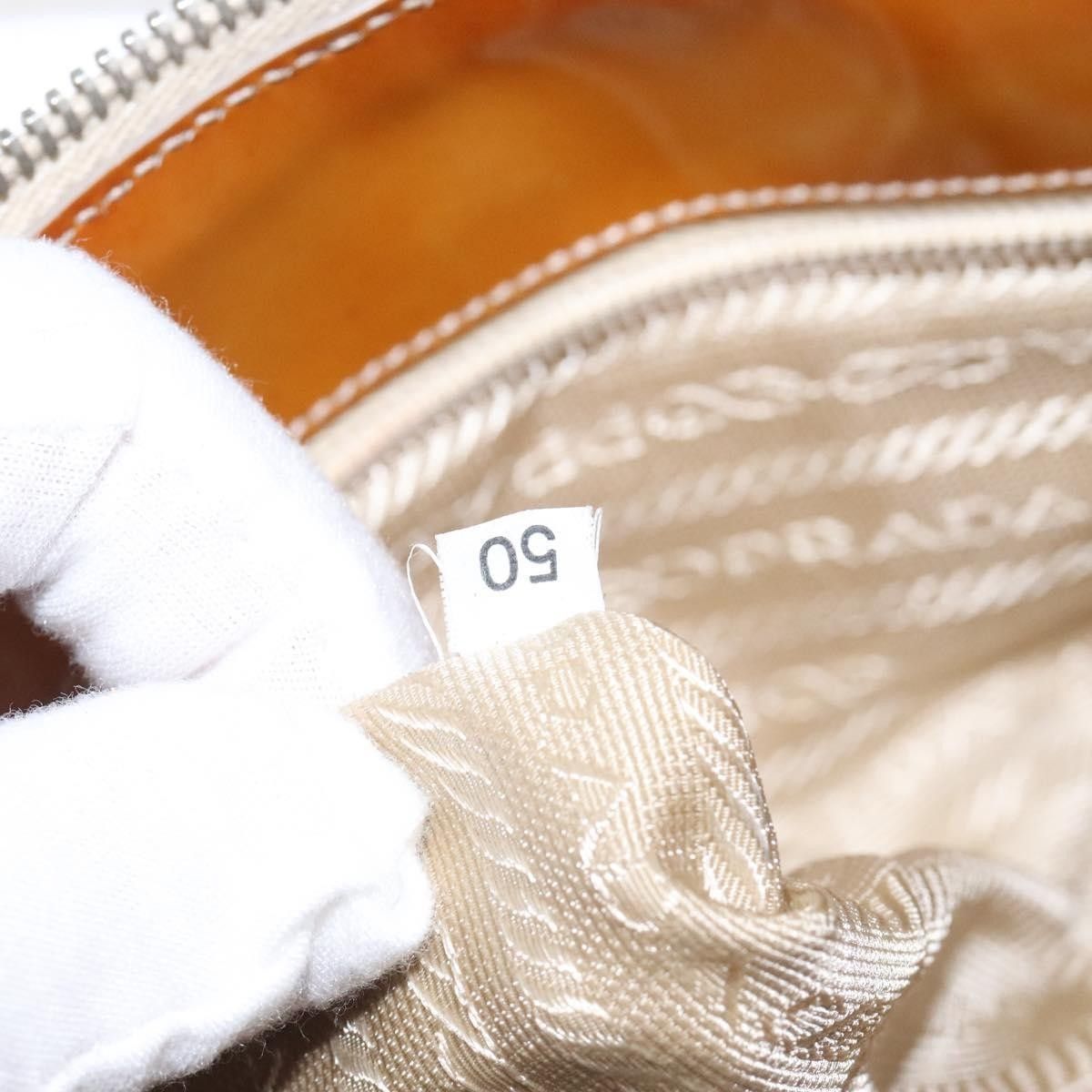Prada Prada Vintage Shoulder Bag Nylon and Patent Leather Size ONE SIZE - 7 Thumbnail