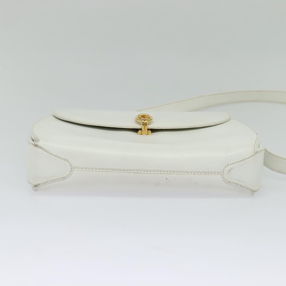 Gucci Gucci Vintage Flap Crossbody Bag Leather Size ONE SIZE - 12 Thumbnail
