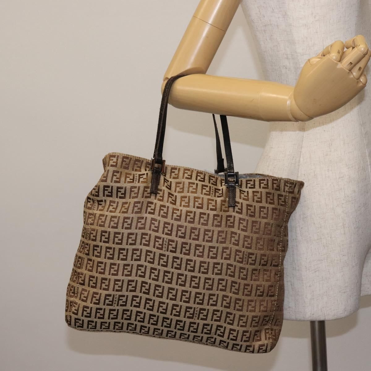 Fendi Fendi Vintage Tote Zucca Canvas Size ONE SIZE - 15 Thumbnail