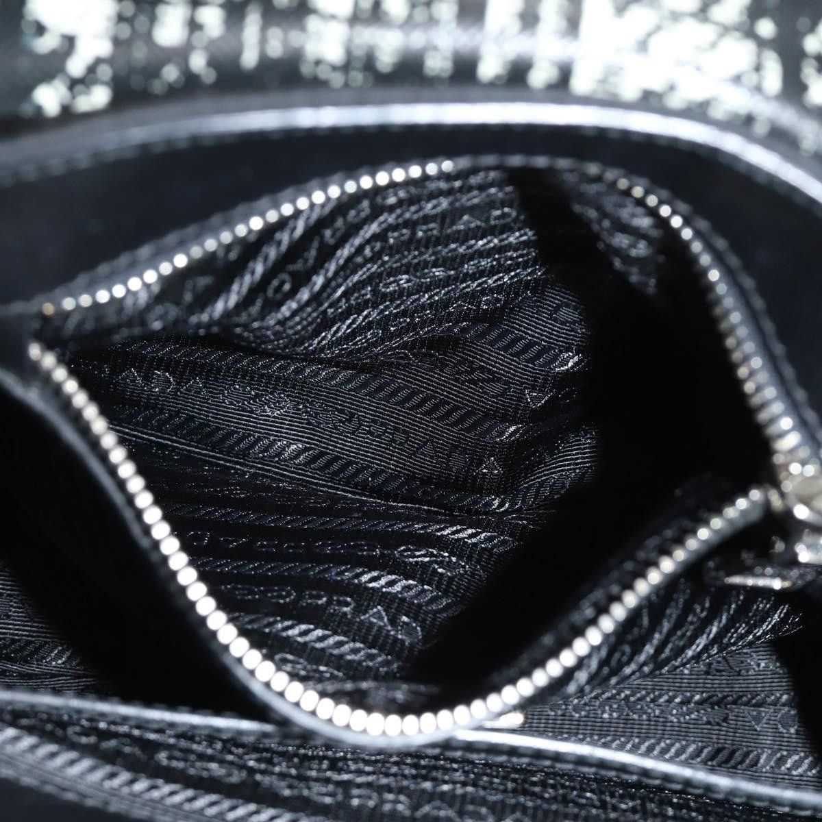 Prada Prada Turn Lock Top Handle Bag Printed Saffiano Leather with Tessuto Size ONE SIZE - 23 Thumbnail