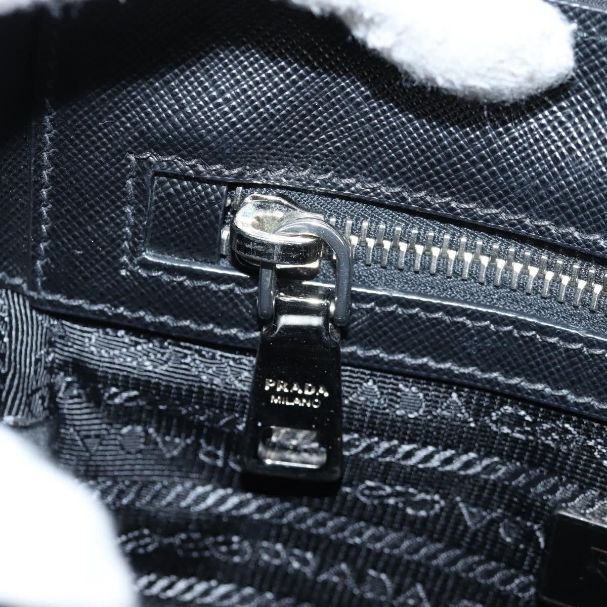 Prada Prada Turn Lock Top Handle Bag Printed Saffiano Leather with Tessuto Size ONE SIZE - 22 Thumbnail