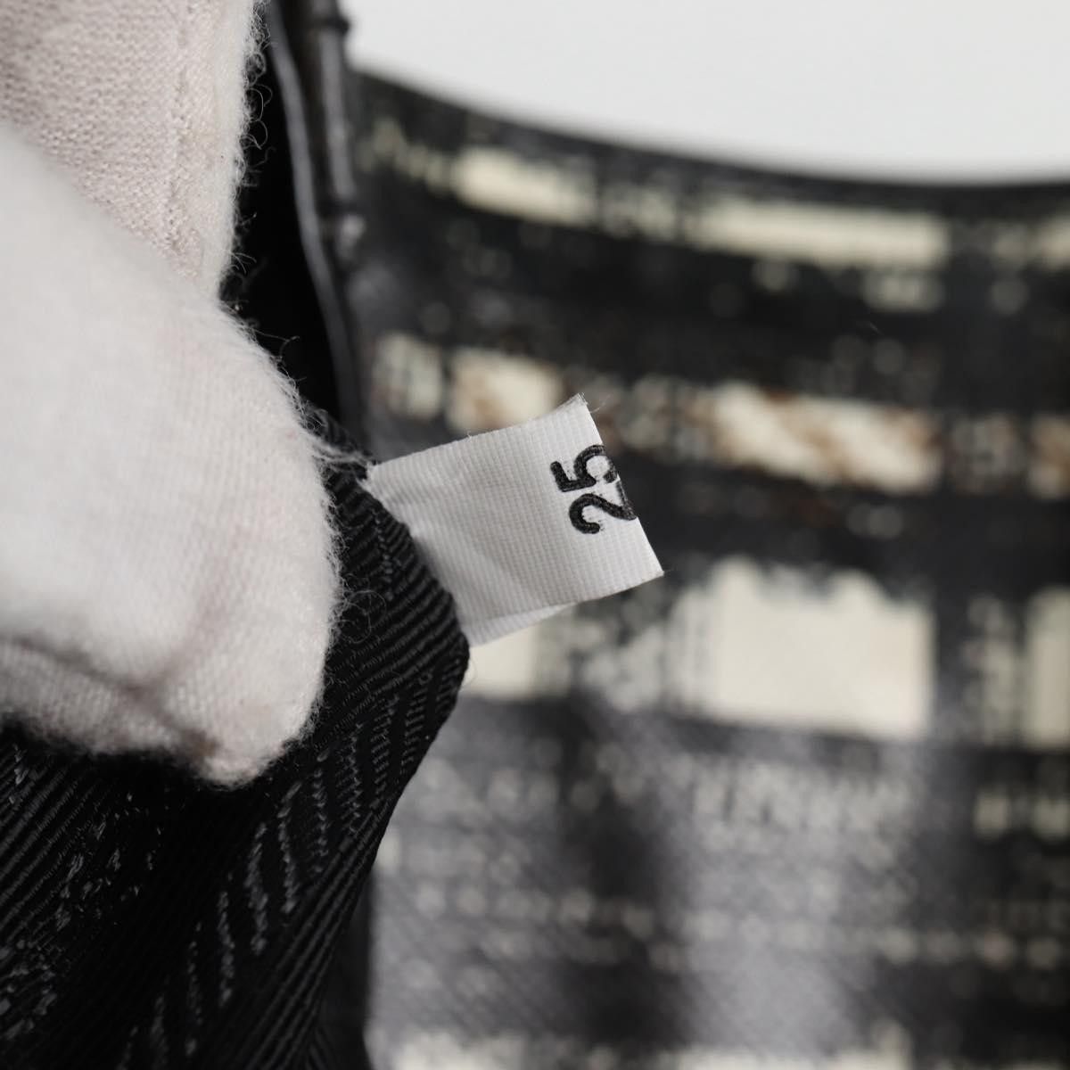 Prada Prada Turn Lock Top Handle Bag Printed Saffiano Leather with Tessuto Size ONE SIZE - 6 Thumbnail