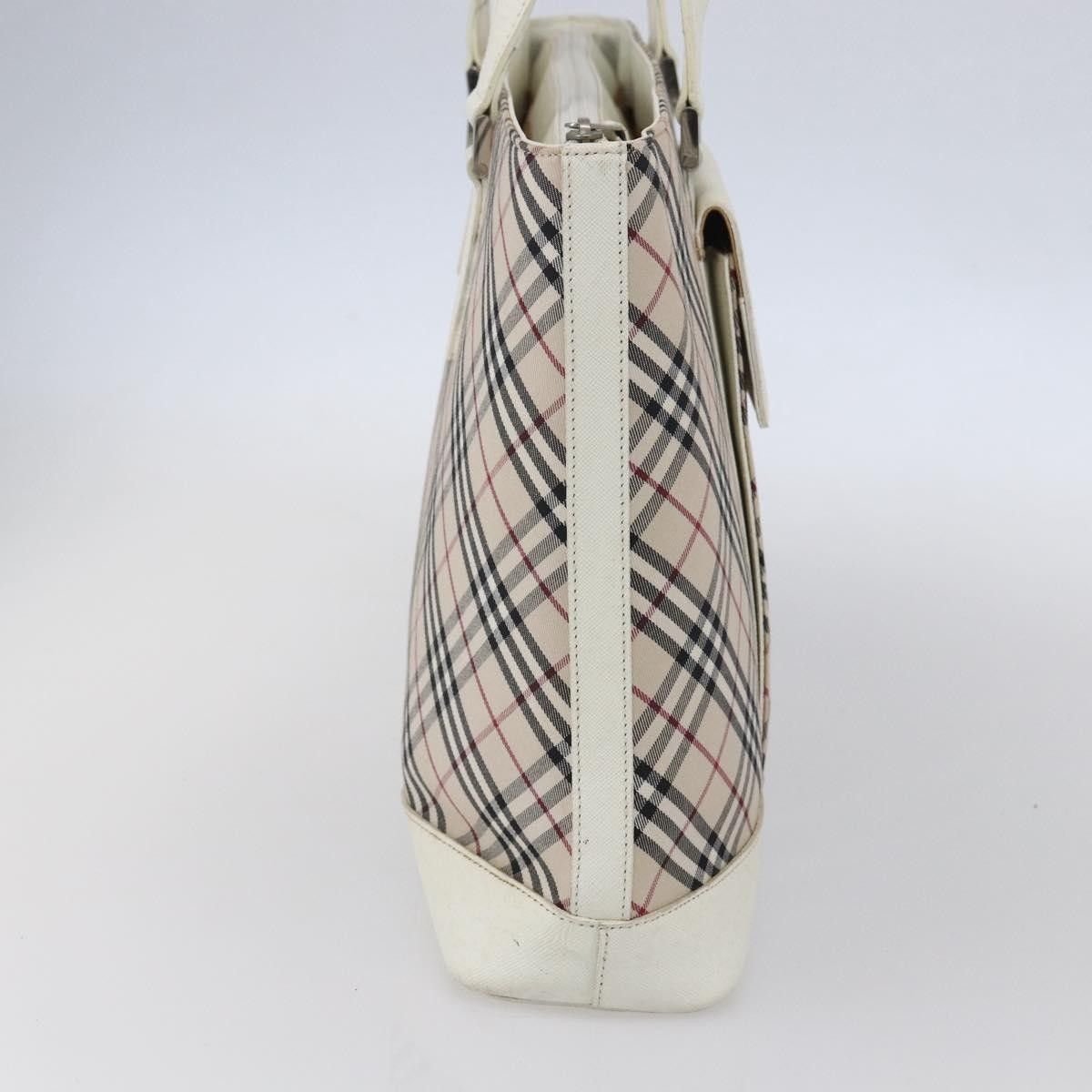 Burberry Burberry Nova Check Tote Canvas and Leather Size ONE SIZE - 3 Thumbnail