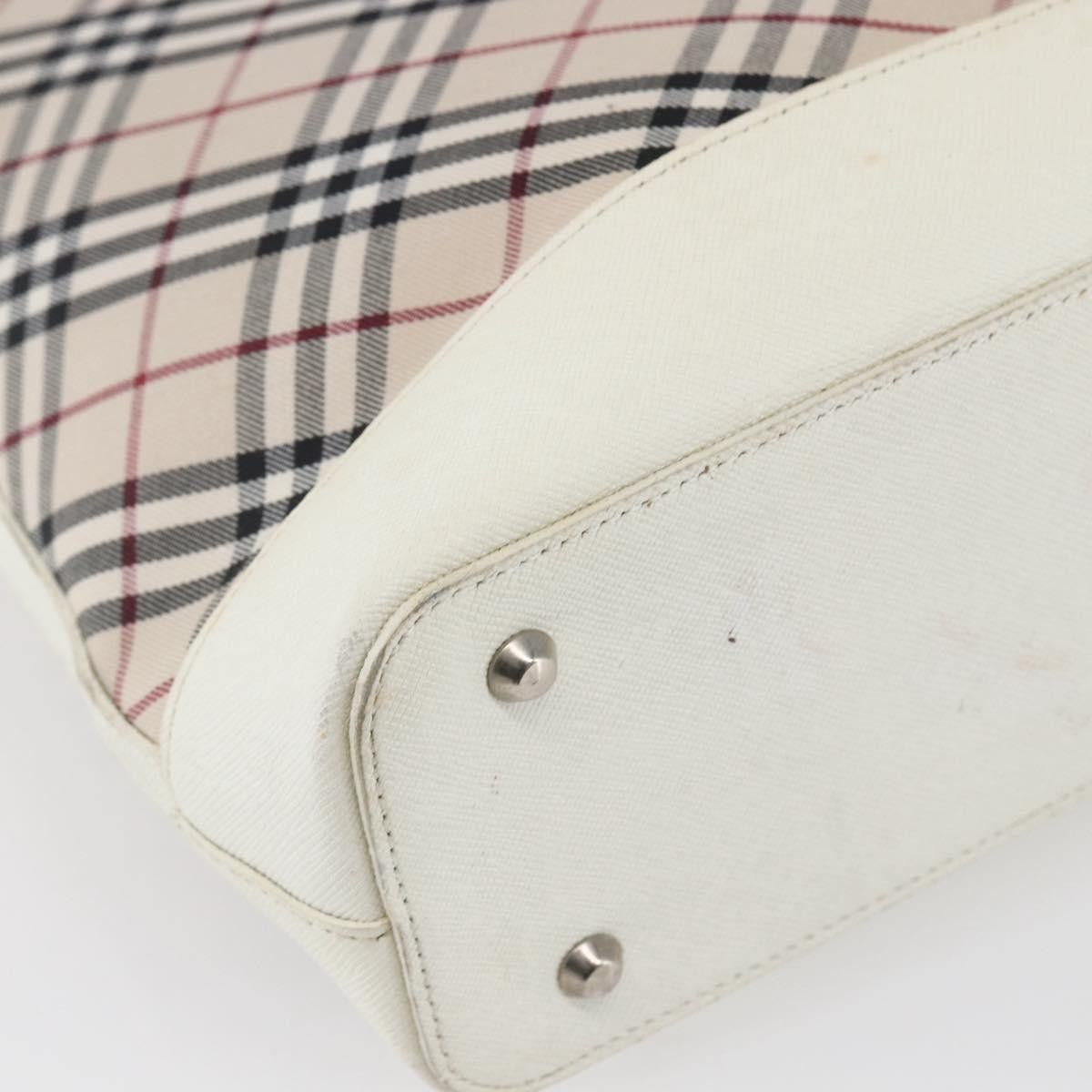 Burberry Burberry Nova Check Tote Canvas and Leather Size ONE SIZE - 11 Thumbnail