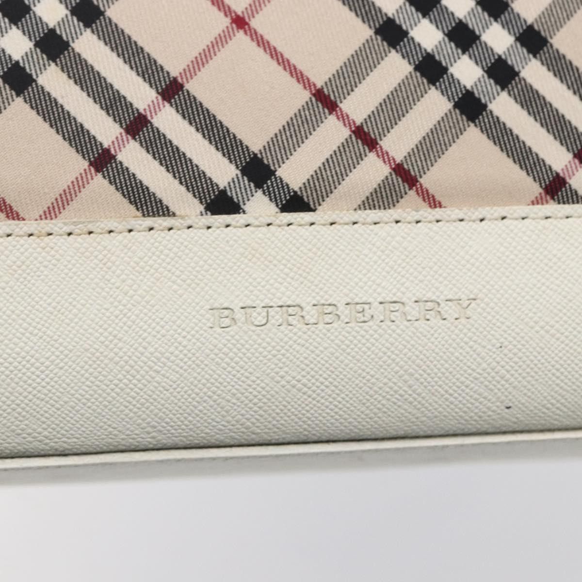 Burberry Burberry Nova Check Tote Canvas and Leather Size ONE SIZE - 7 Thumbnail