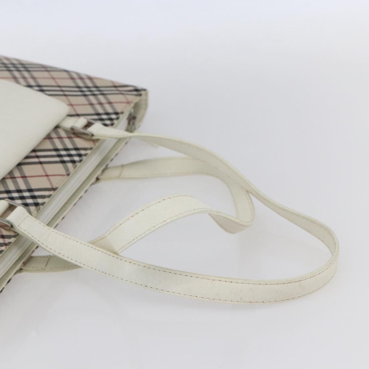 Burberry Burberry Nova Check Tote Canvas and Leather Size ONE SIZE - 8 Thumbnail