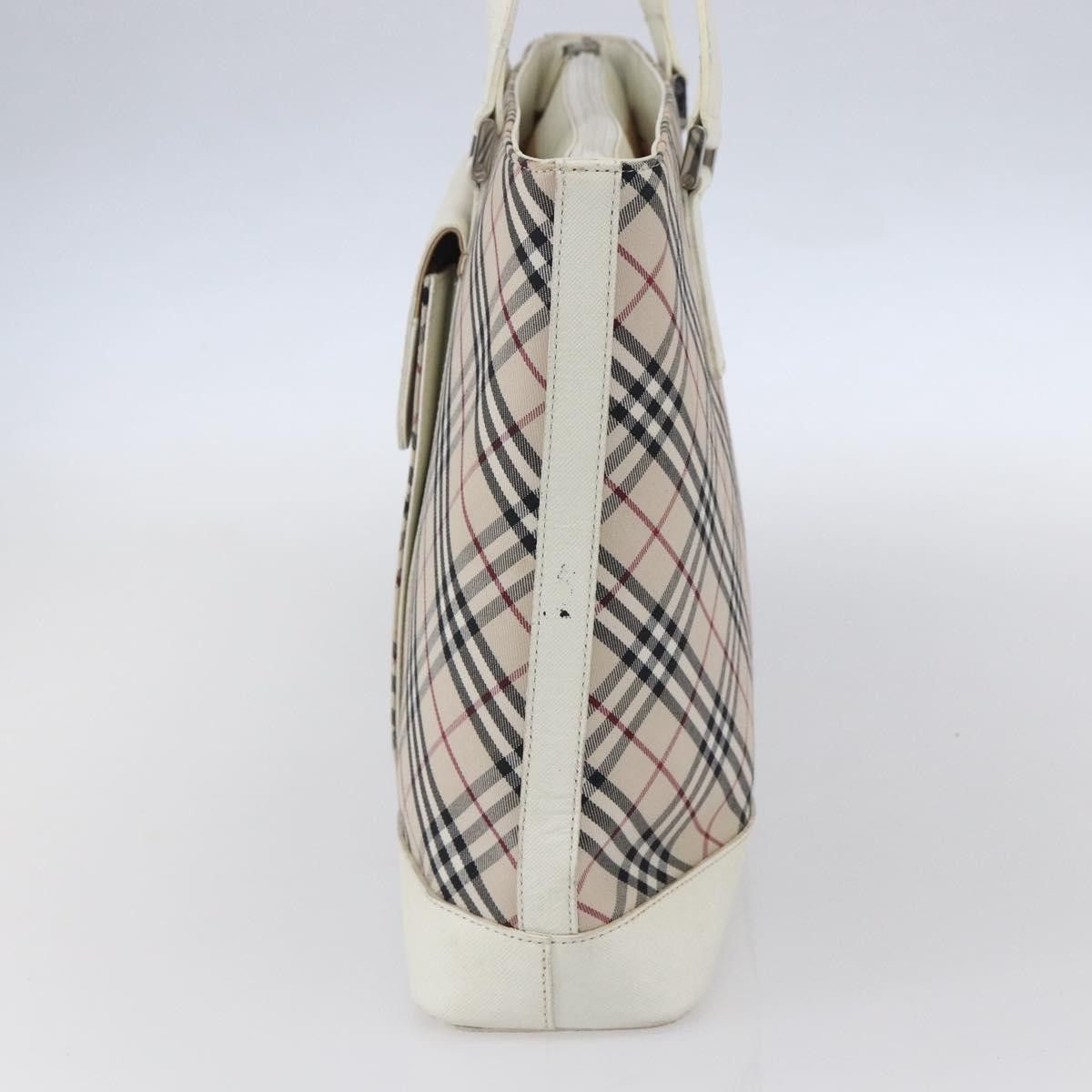 Burberry Burberry Nova Check Tote Canvas and Leather Size ONE SIZE - 4 Thumbnail