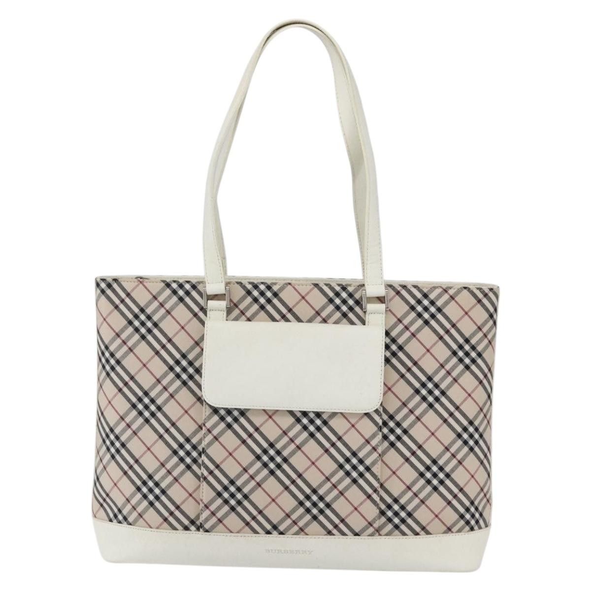 Burberry Burberry Nova Check Tote Canvas and Leather Size ONE SIZE - 24 Thumbnail
