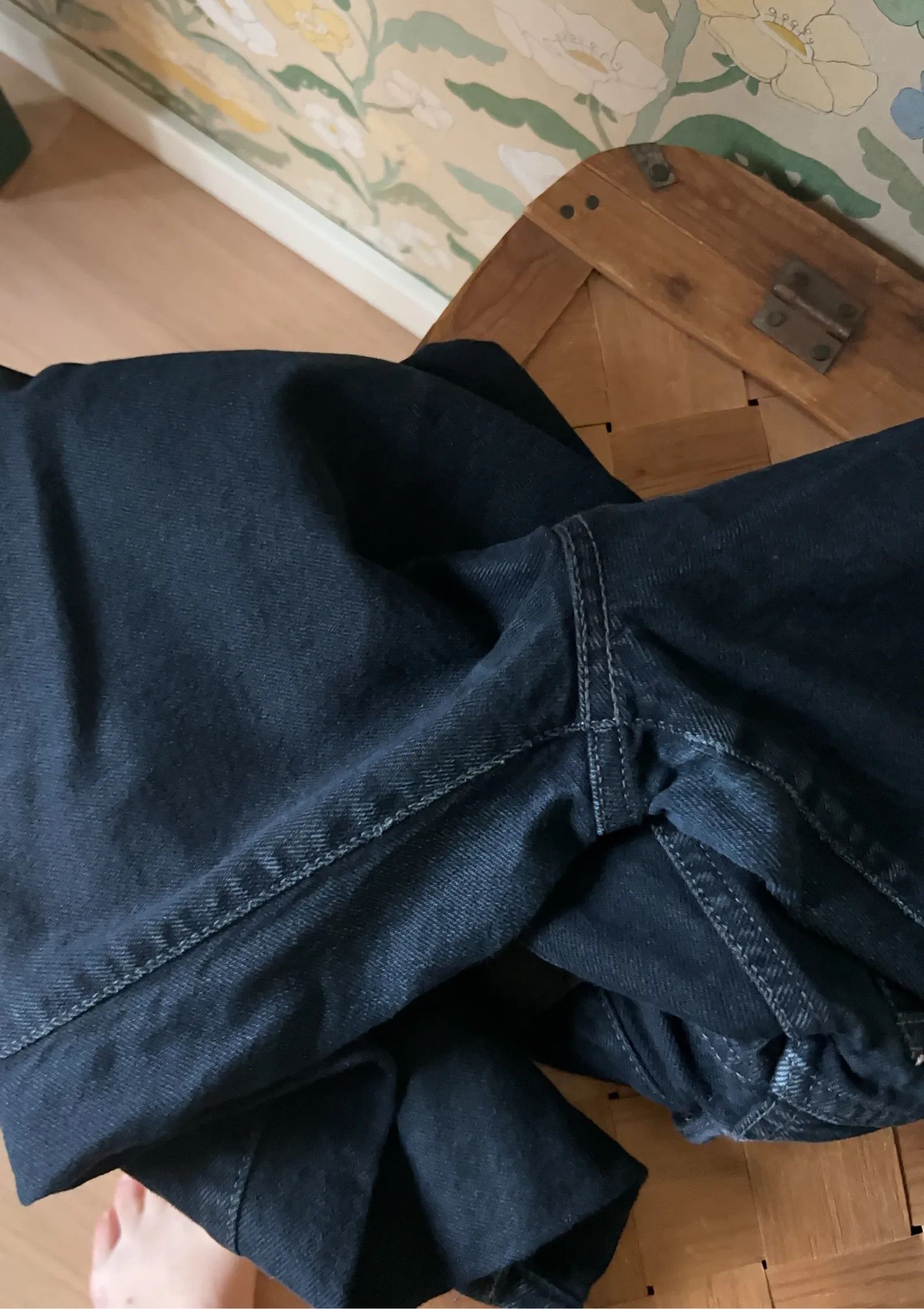 Acne Studios Acne Studios Acne Blå Konst Mece Black Overdye Jeans Size 27" / US 4 / IT 40 - 5 Thumbnail