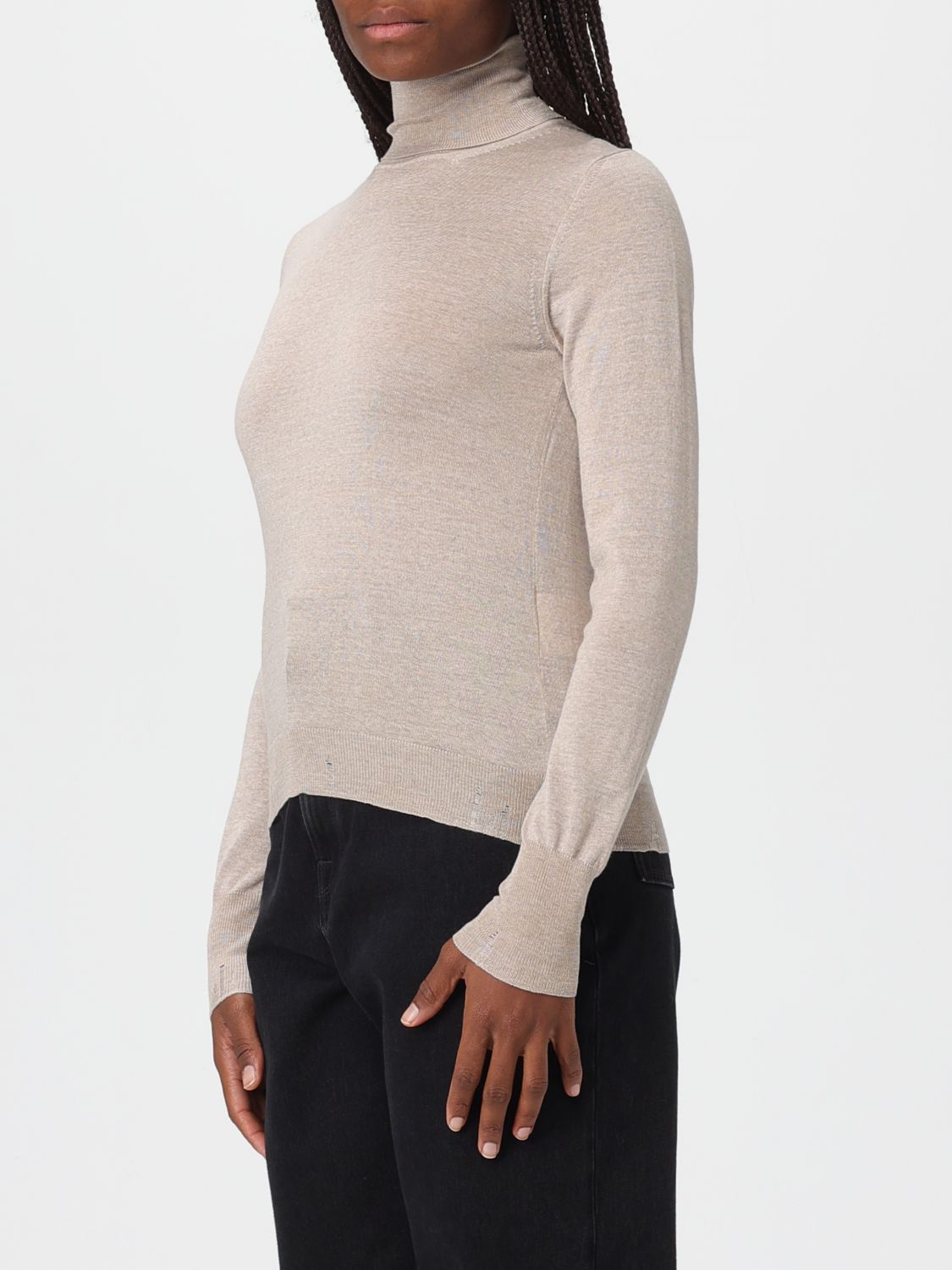 Golden Goose Golden Goose Sweater Woman Beige Size M / US 6-8 / IT 42-44 - 3 Thumbnail