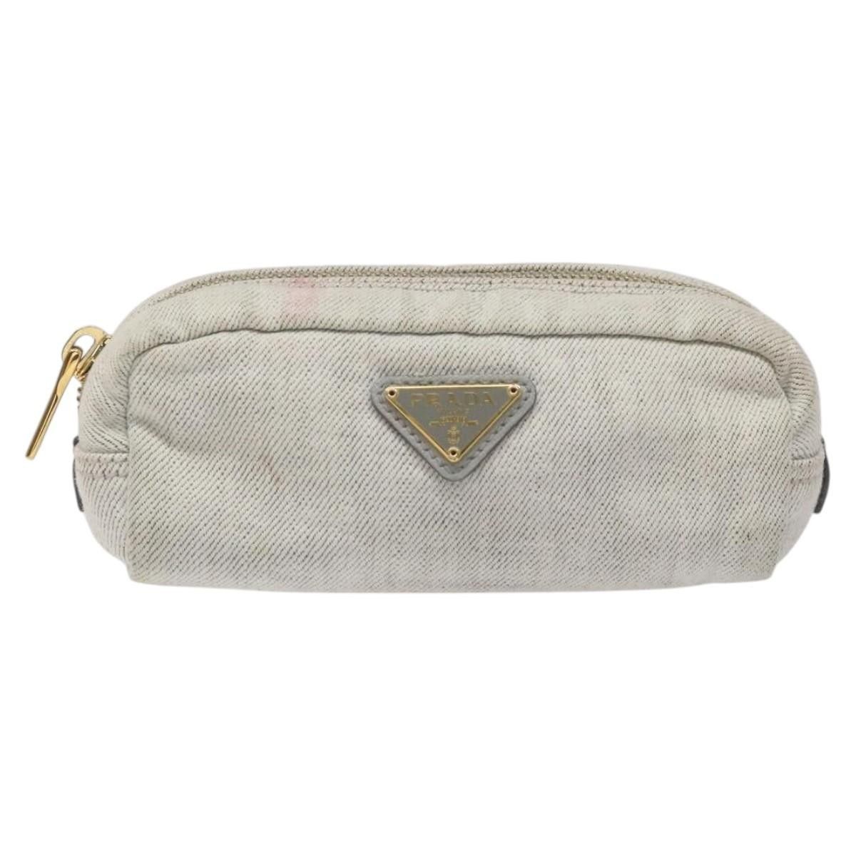 Prada Prada Vintage Pouch Tessuto Size ONE SIZE - 17 Thumbnail