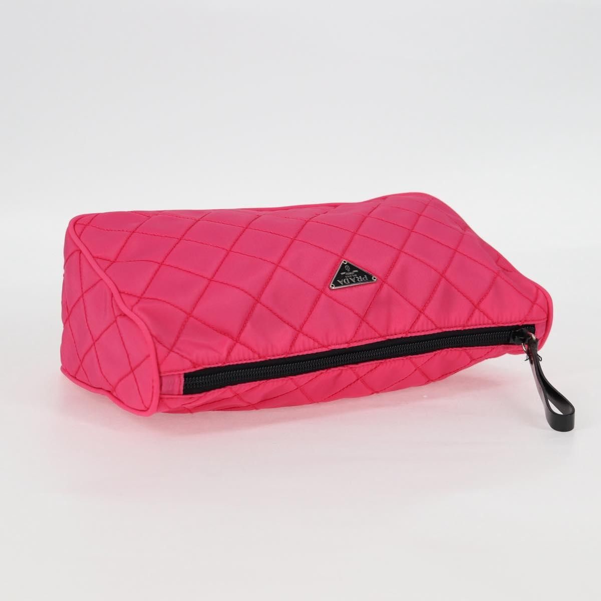Prada Prada Vintage Pouch Quilted Tessuto Size ONE SIZE - 13 Thumbnail