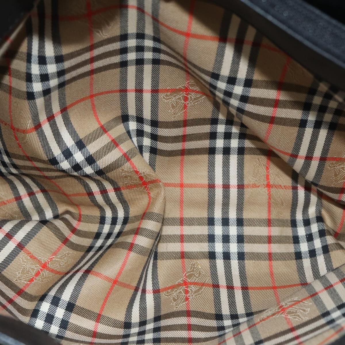 Burberry Burberry Vintage Handbag Leather Size ONE SIZE - 5 Thumbnail