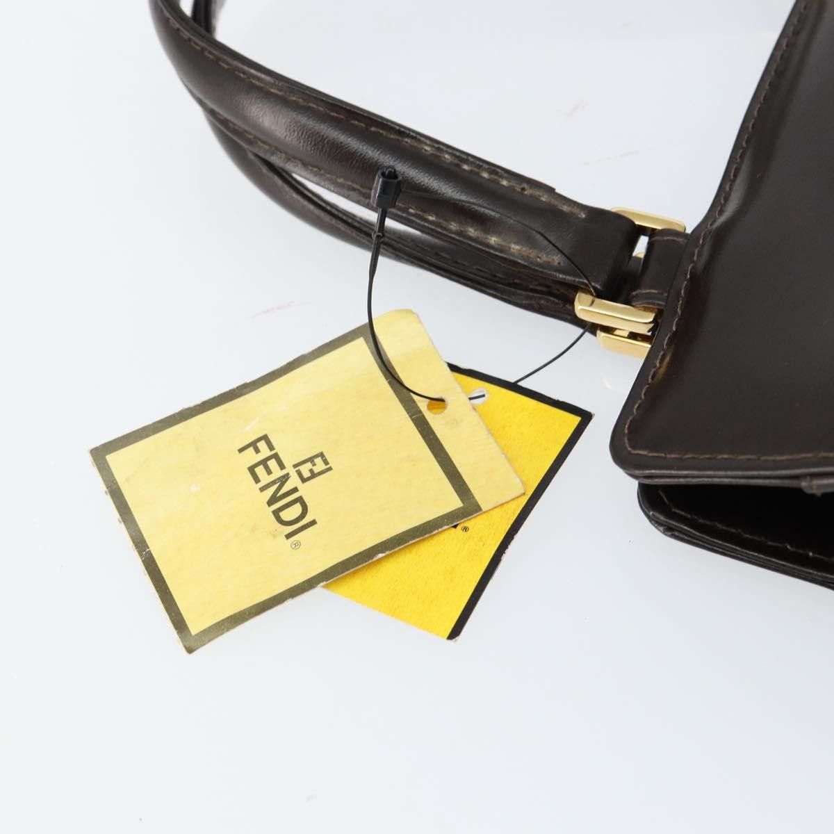Fendi Fendi Vintage Top Handle Bag Leather Size ONE SIZE - 14 Thumbnail