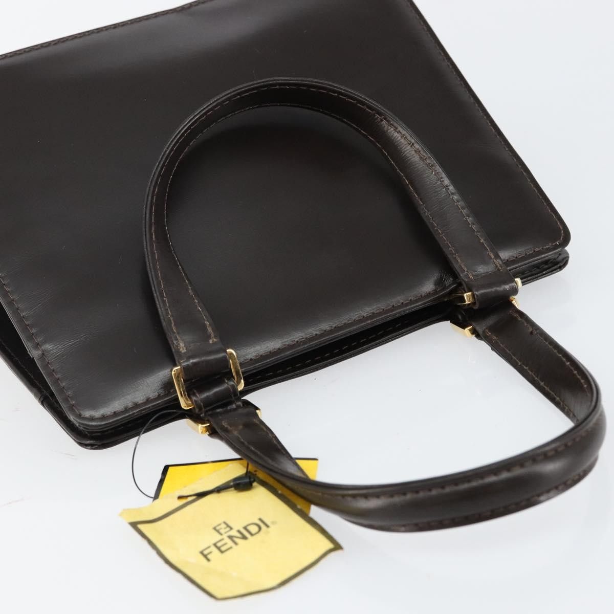Fendi Fendi Vintage Top Handle Bag Leather Size ONE SIZE - 21 Thumbnail
