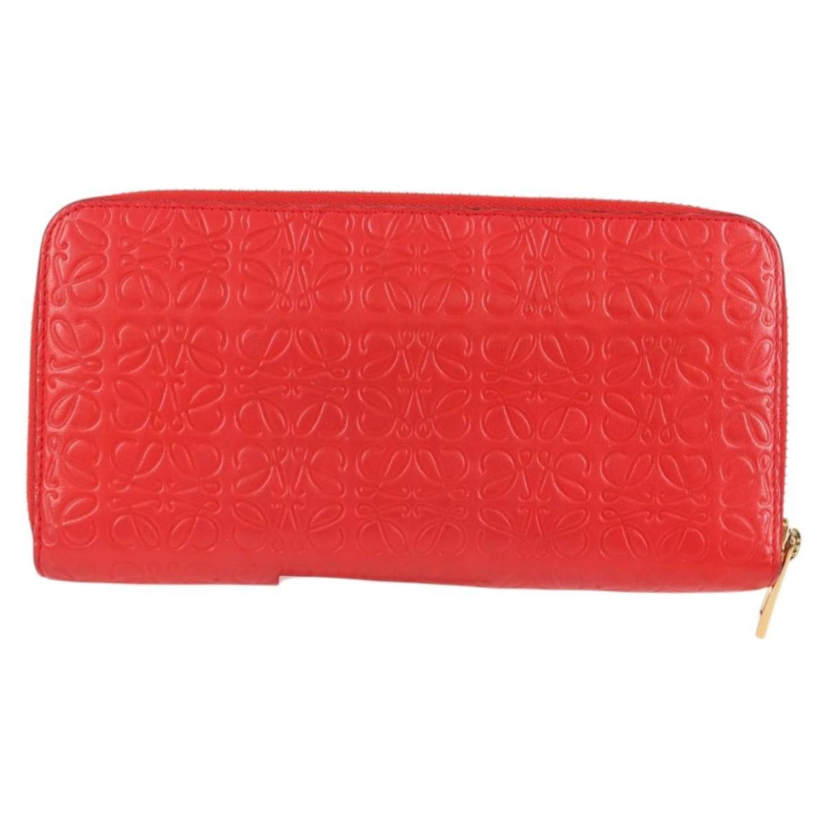 Loewe Loewe Anagram Wallet Leather Size ONE SIZE - 2 Thumbnail