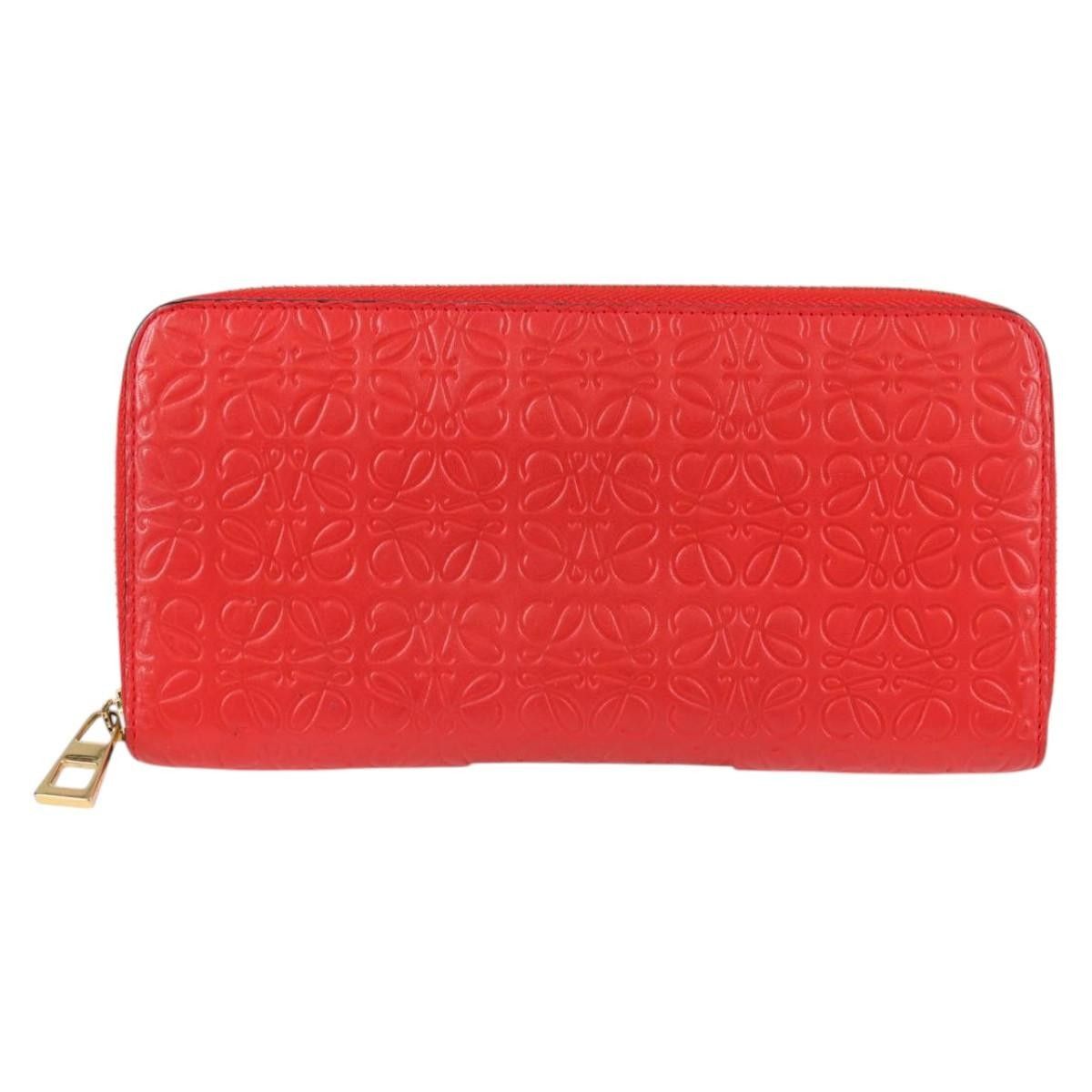 Loewe Loewe Anagram Wallet Leather Size ONE SIZE - 16 Thumbnail