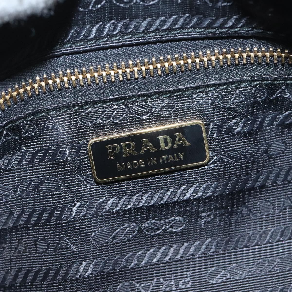 Prada Prada Vintage Pouch Embroidery Nylon Size ONE SIZE - 6 Thumbnail