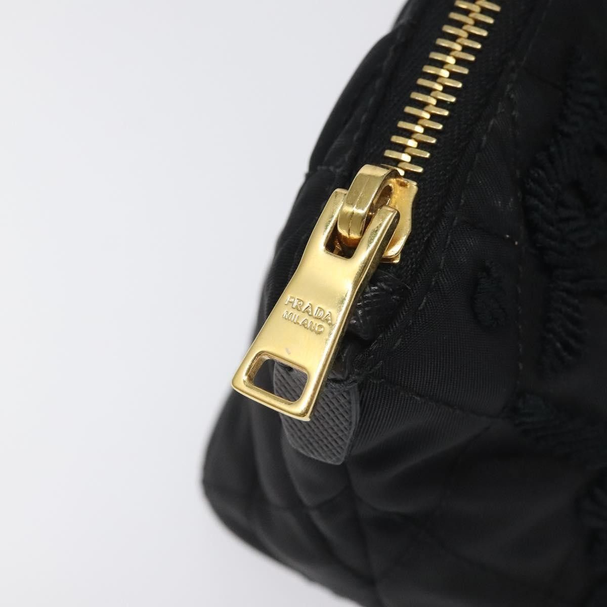 Prada Prada Vintage Pouch Embroidery Nylon Size ONE SIZE - 12 Thumbnail