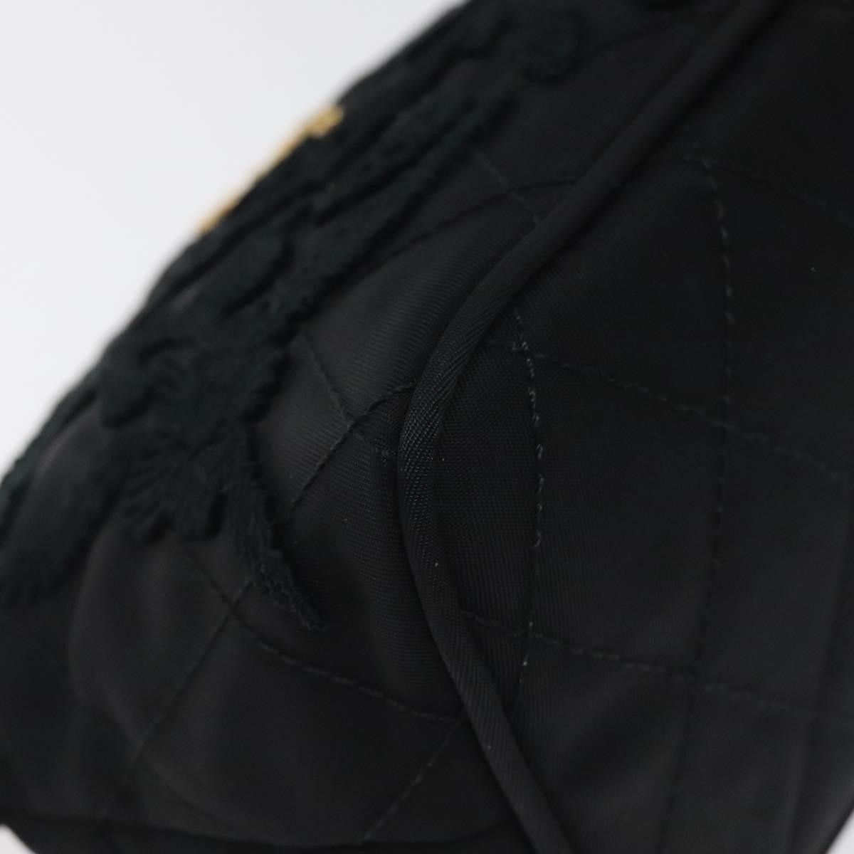 Prada Prada Vintage Pouch Embroidery Nylon Size ONE SIZE - 11 Thumbnail
