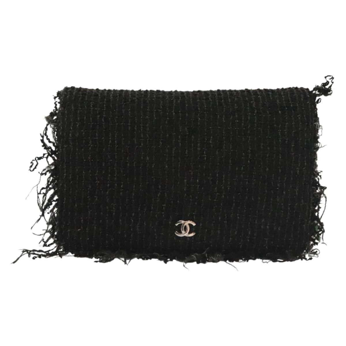 Chanel Chanel Wallet on Chain Fringe Tweed Size ONE SIZE - 19 Thumbnail