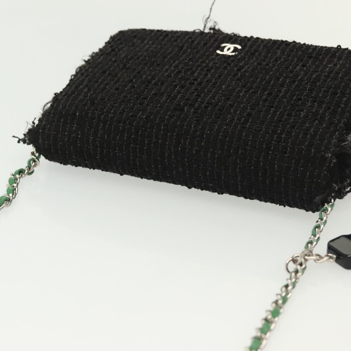 Chanel Chanel Wallet on Chain Fringe Tweed Size ONE SIZE - 16 Thumbnail