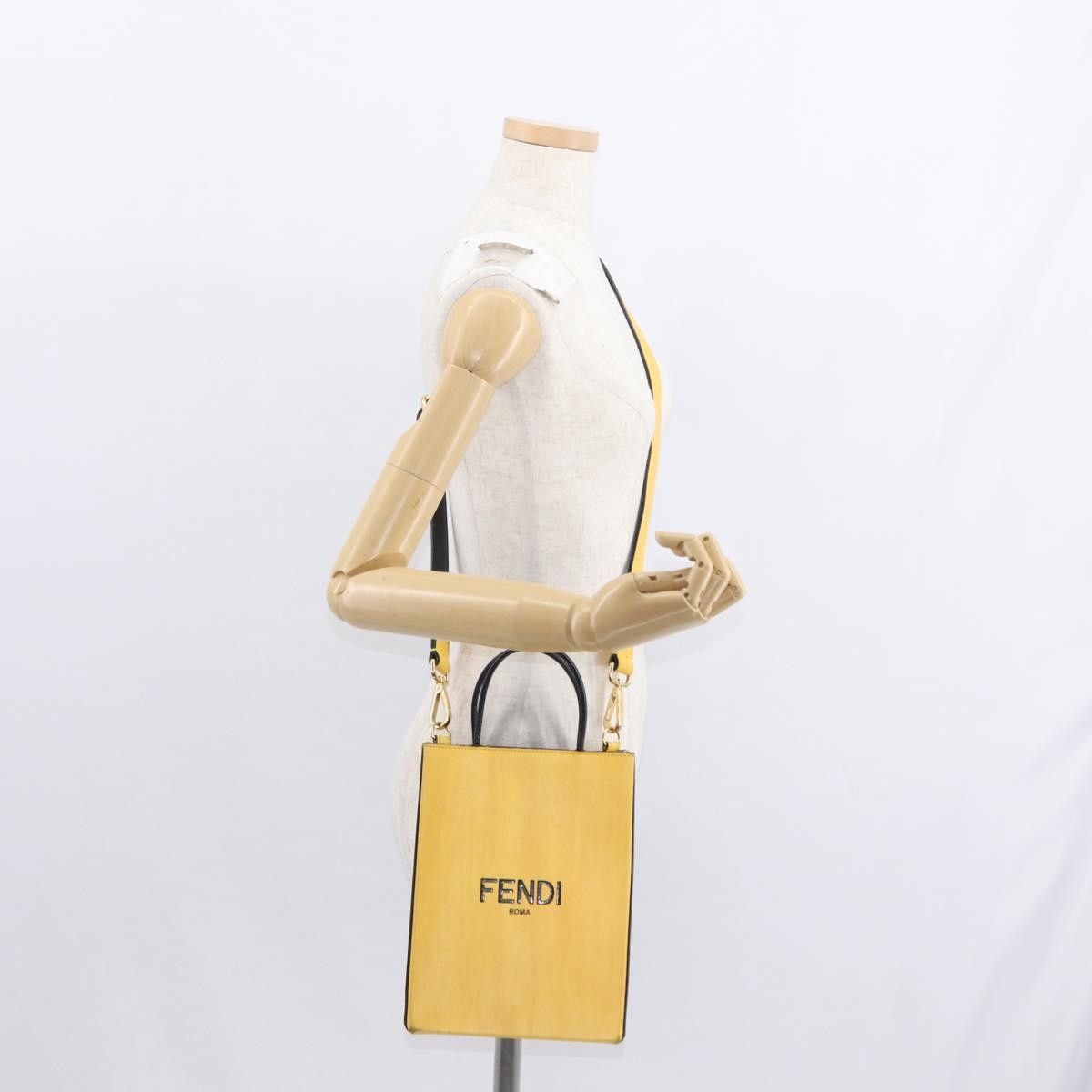Fendi Fendi Pack Shopping Tote Leather Size ONE SIZE - 14 Thumbnail