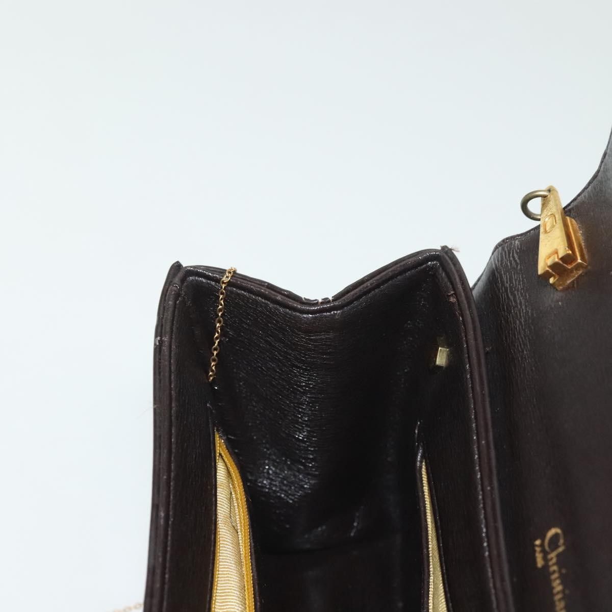 Dior Christian Dior Vintage Shoulder Bag Leather Size ONE SIZE - 18 Thumbnail