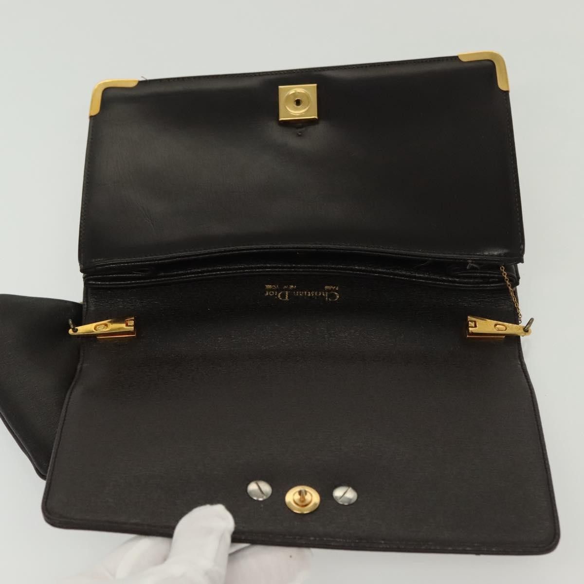 Dior Christian Dior Vintage Shoulder Bag Leather Size ONE SIZE - 16 Thumbnail