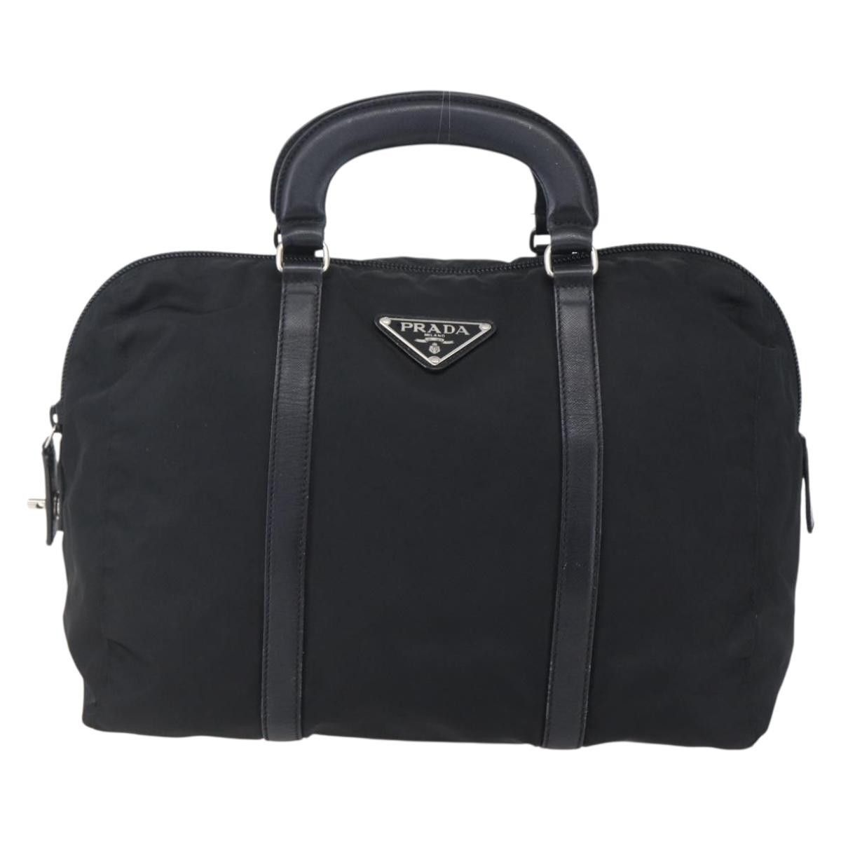 Prada Prada Vintage Zip Handbag Tessuto Size ONE SIZE - 18 Thumbnail
