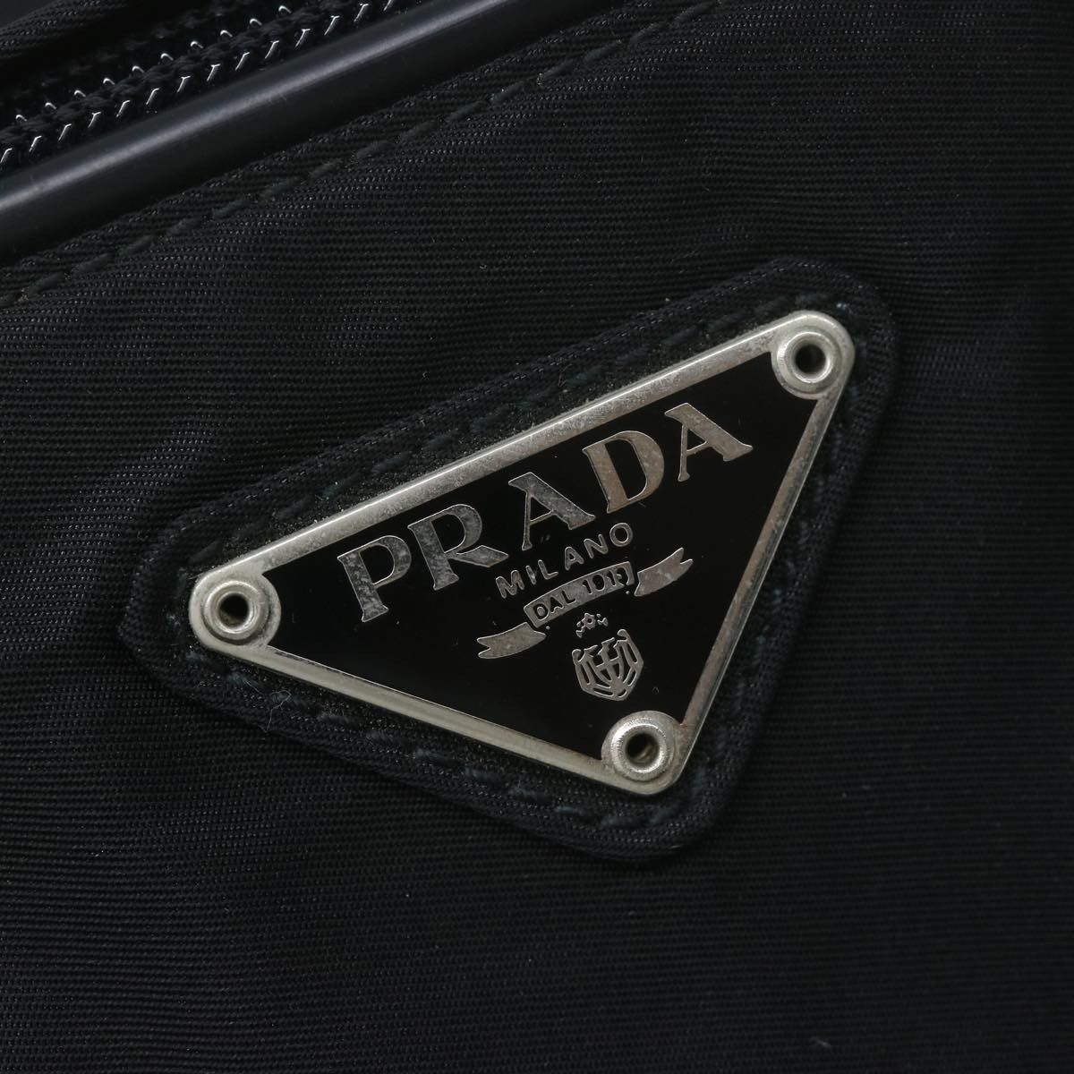 Prada Prada Vintage Zip Handbag Tessuto Size ONE SIZE - 18 Thumbnail