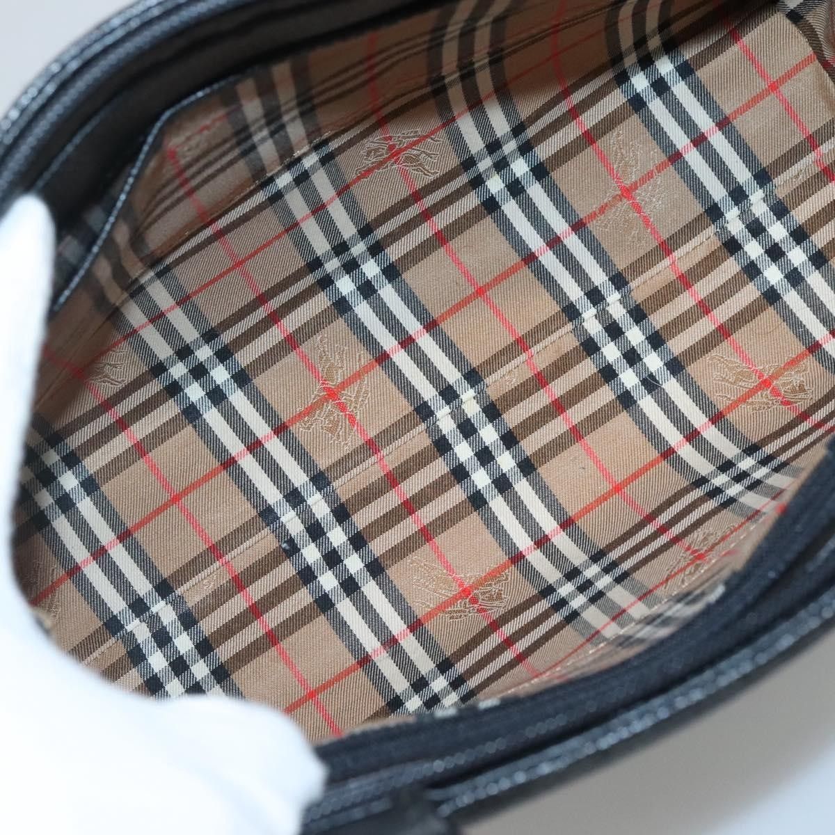 Burberry Burberry Vintage Handbag Leather Size ONE SIZE - 5 Thumbnail
