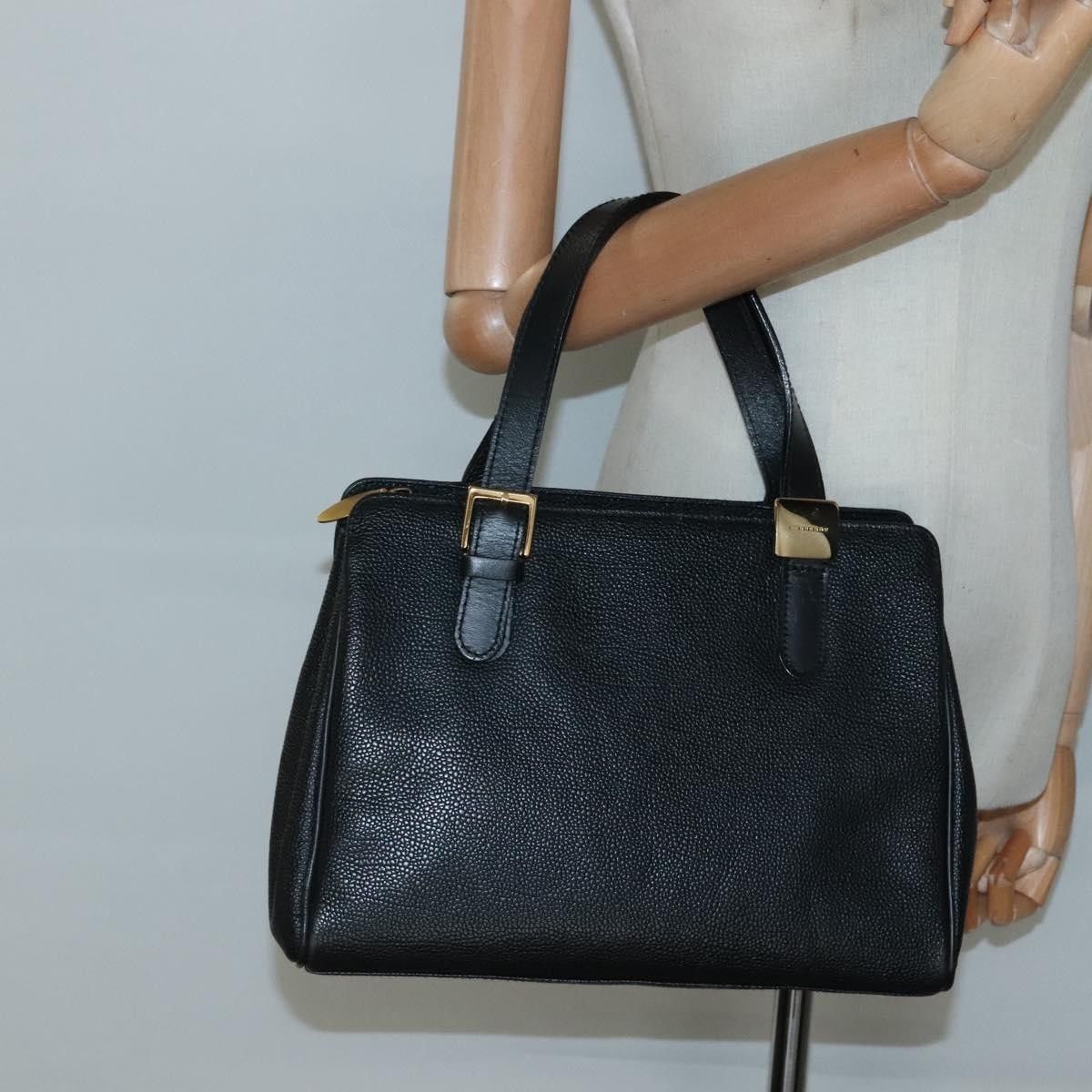 Burberry Burberry Vintage Handbag Leather Size ONE SIZE - 12 Thumbnail