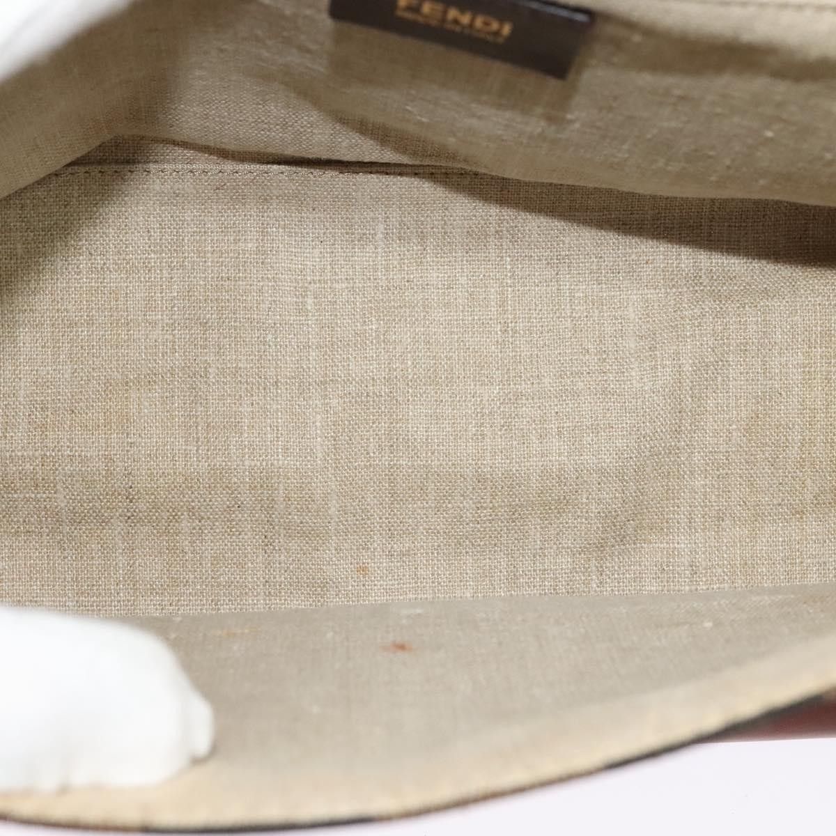 Fendi Fendi Silvana Bag Leather with Pequin Canvas Size ONE SIZE - 5 Thumbnail