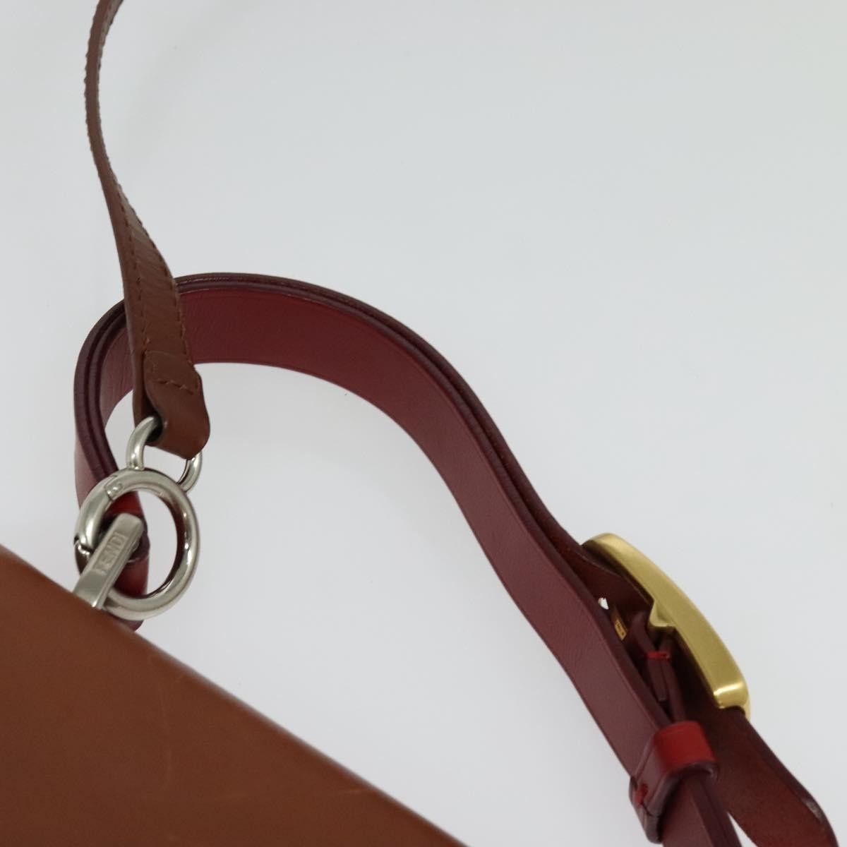 Fendi Fendi Silvana Bag Leather with Pequin Canvas Size ONE SIZE - 14 Thumbnail