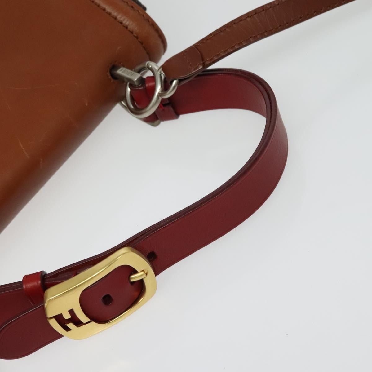 Fendi Fendi Silvana Bag Leather with Pequin Canvas Size ONE SIZE - 13 Thumbnail