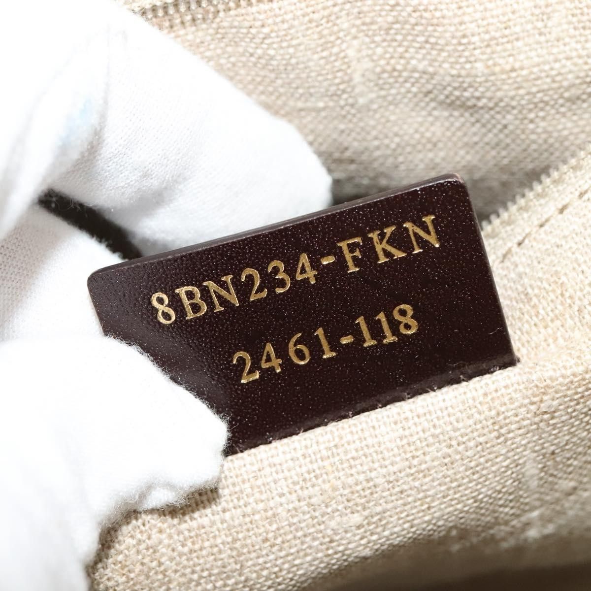 Fendi Fendi Silvana Bag Leather with Pequin Canvas Size ONE SIZE - 7 Thumbnail