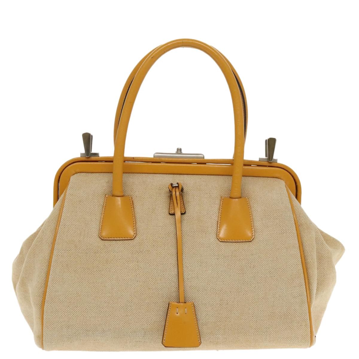 Prada Prada Madras Cerniera Doctor Bag Canvas and Leather Size ONE SIZE - 19 Thumbnail