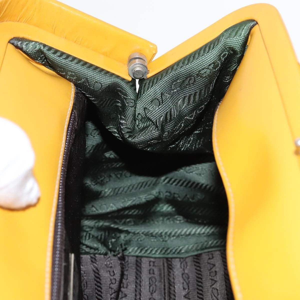 Prada Prada Madras Cerniera Doctor Bag Canvas and Leather Size ONE SIZE - 21 Thumbnail