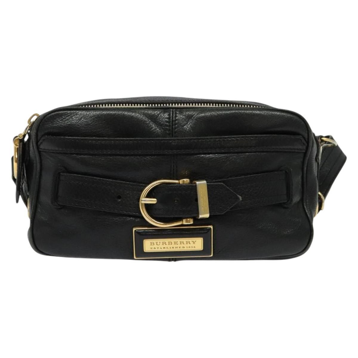 Burberry Burberry Shoulder Bag Leather Size ONE SIZE - 20 Thumbnail