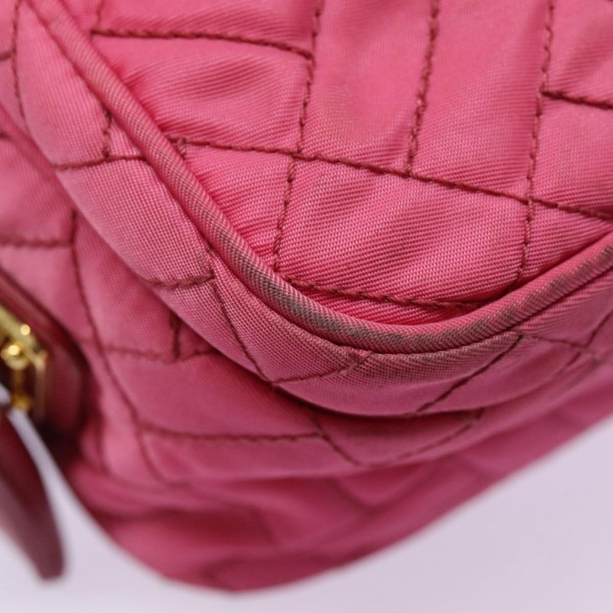 Prada Prada Vintage Shoulder Bag Quilted Tessuto Size ONE SIZE - 8 Thumbnail