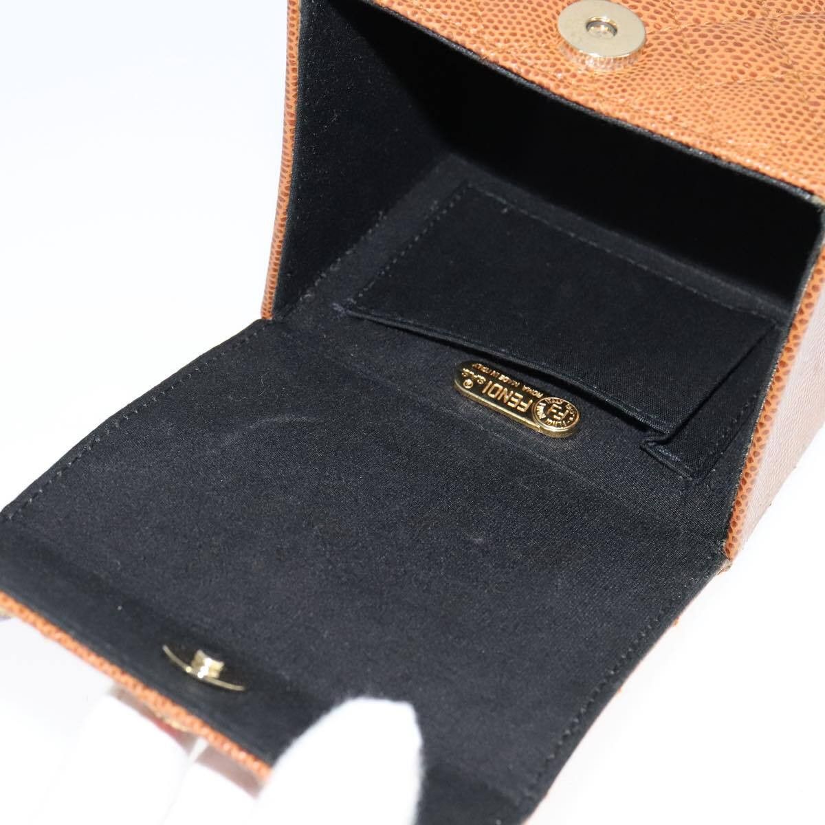 Fendi Fendi Vanity Clutch Leather Size ONE SIZE - 18 Thumbnail