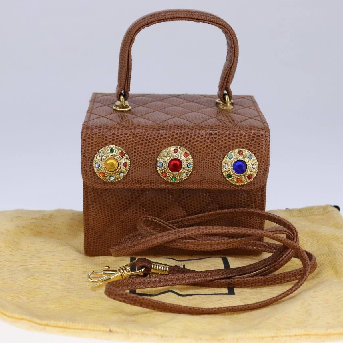 Fendi Fendi Vanity Clutch Leather Size ONE SIZE - 16 Thumbnail