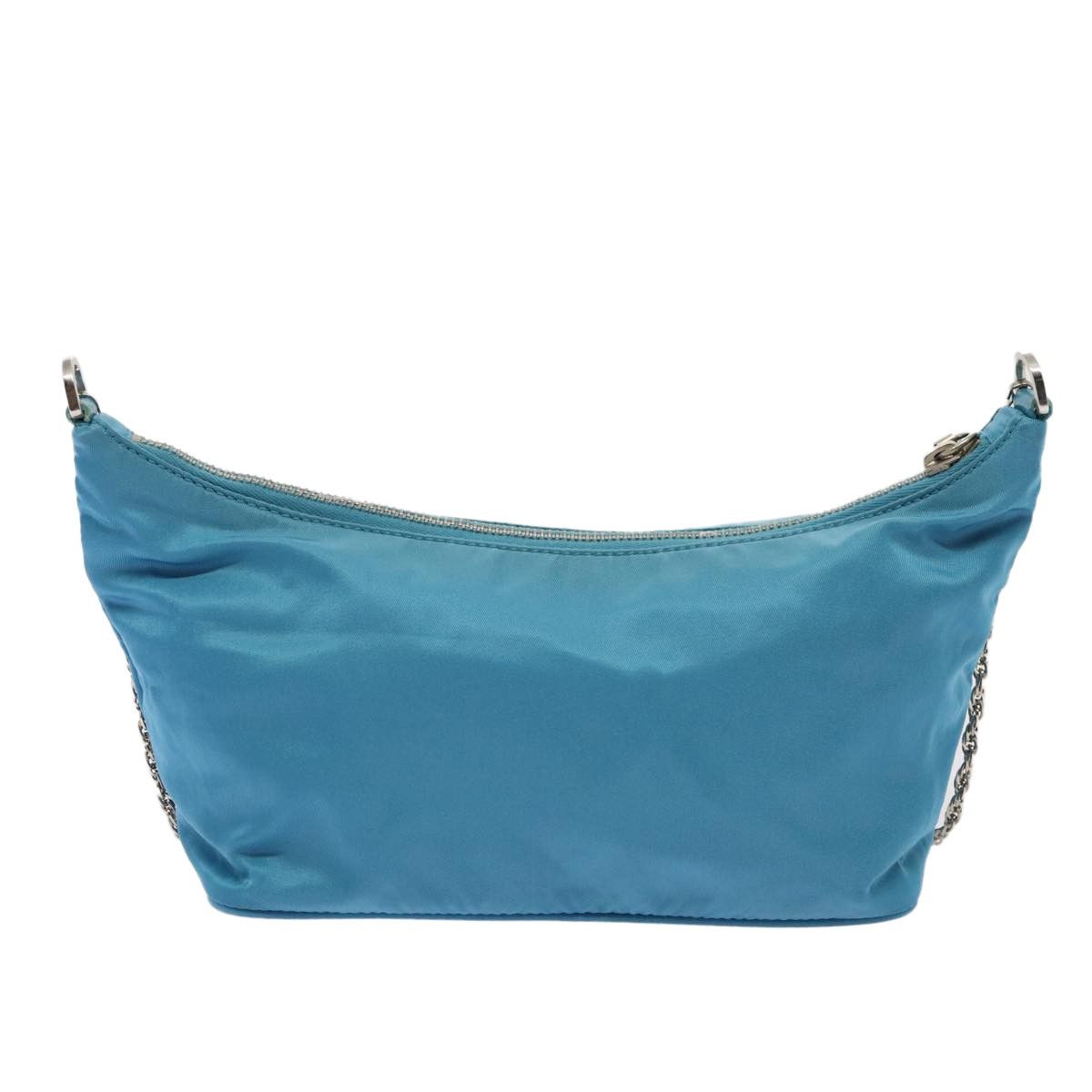 Prada Prada Vintage Chain Shoulder Bag Tessuto Size ONE SIZE - 2 Thumbnail